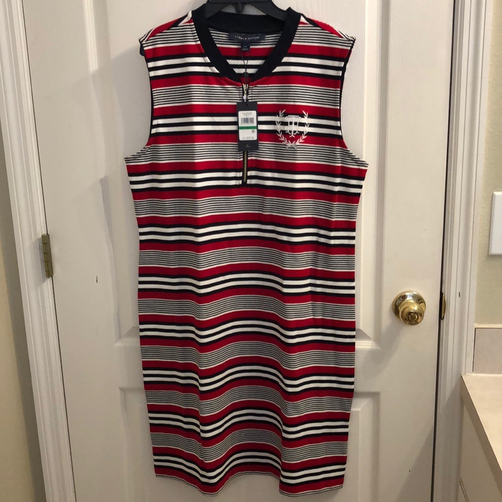 Tommy Hillfiger NWT Striped Collared Dress⭐️